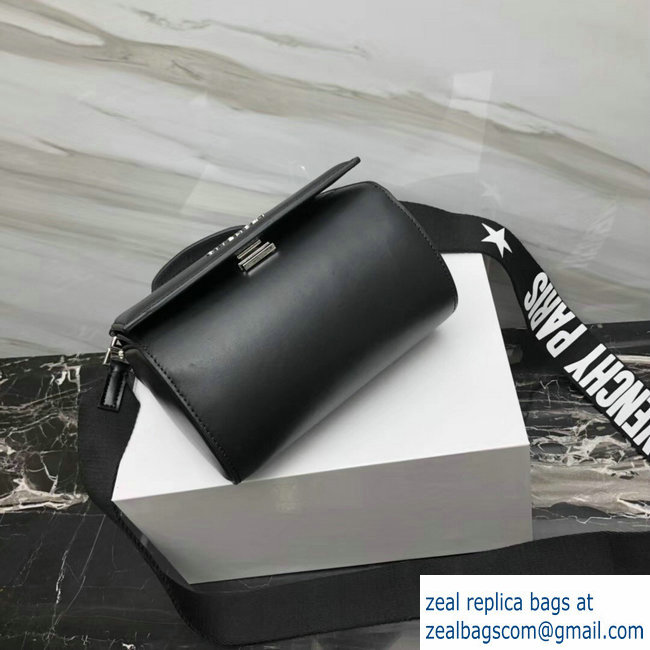 Givenchy Pandora Box Mini Bag Black Logo Strap 2018 - Click Image to Close