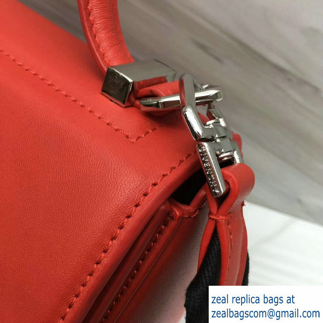 Givenchy Pandora Box Mini Bag Red Logo Strap 2018