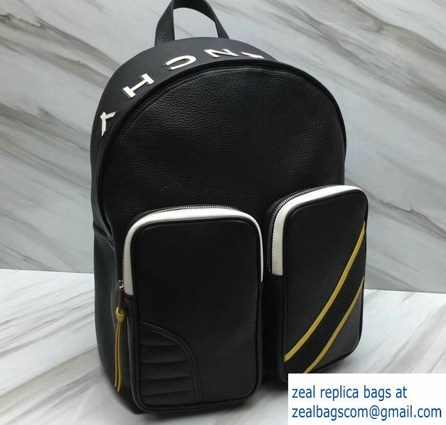 Givenchy Reverse Backpack Bag Black/Yellow 2018