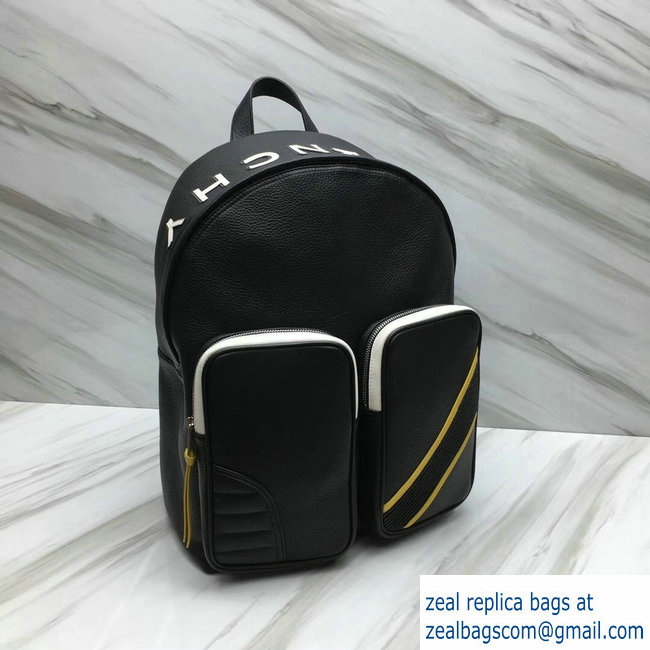 Givenchy Reverse Backpack Bag Black/Yellow 2018 - Click Image to Close