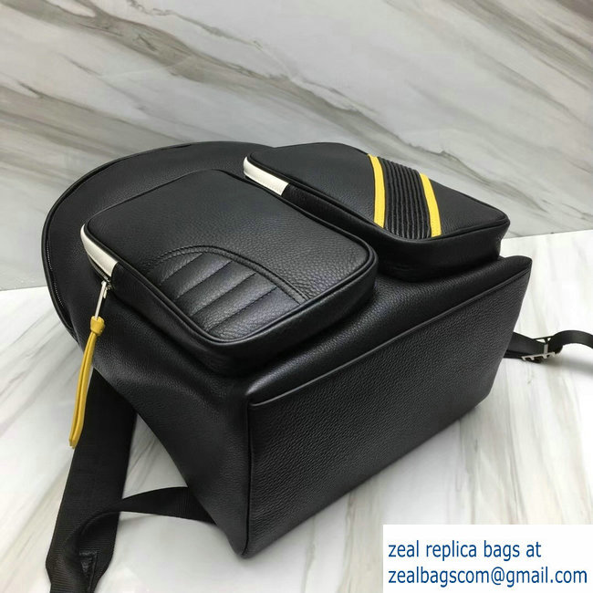 Givenchy Reverse Backpack Bag Black/Yellow 2018 - Click Image to Close
