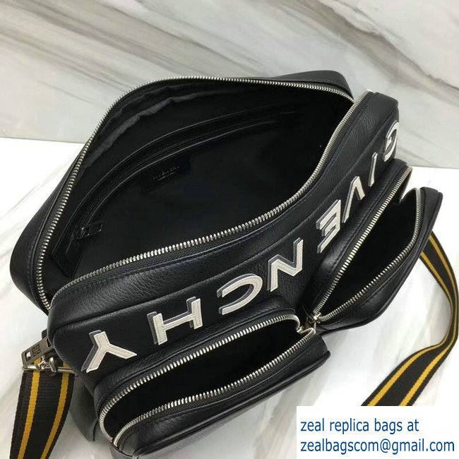 Givenchy Reverse Zippered Messenger Bag Black/Yellow 2018 - Click Image to Close