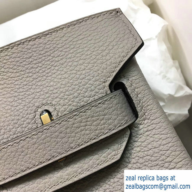 Hermes Birkin 30/35 Bag in Original Togo Leather Bag mouette gray - Click Image to Close