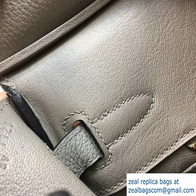 Hermes Birkin 30/35 Bag in Original Togo Leather Bag mouette gray - Click Image to Close