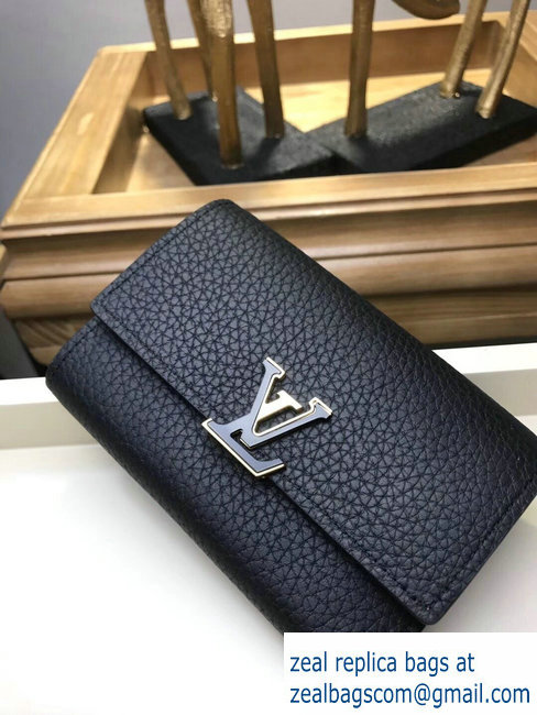 Louis Vuitton Capucines Compact Wallet M62157 Noir