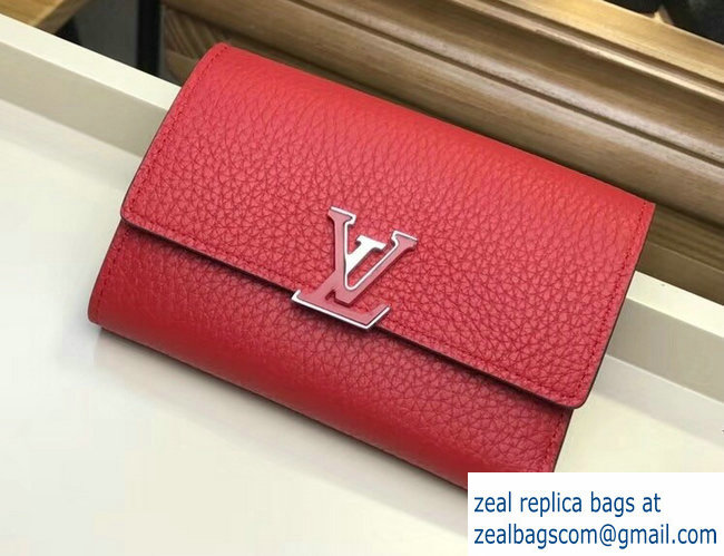 Louis Vuitton Capucines Compact Wallet M62158 Rubis - Click Image to Close