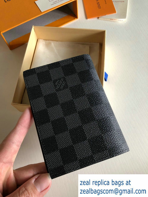 Louis Vuitton Damier Graphite Canvas Passport Cover N64411