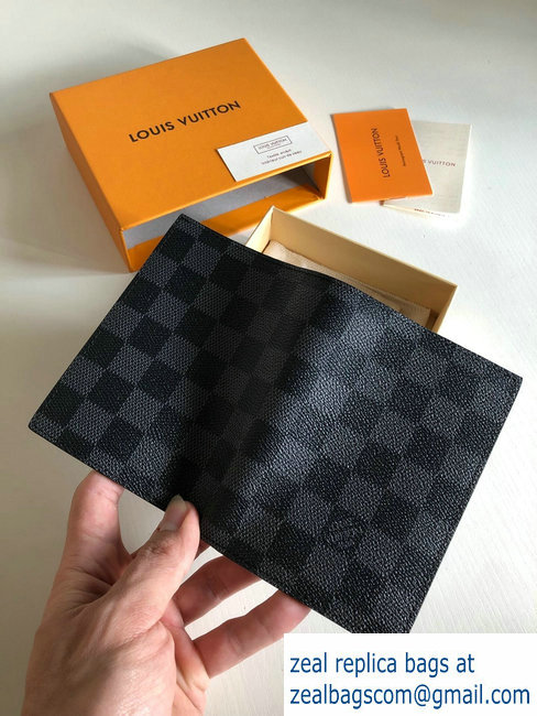 Louis Vuitton Damier Graphite Canvas Passport Cover N64411