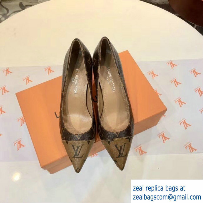 Louis Vuitton Heel 6.5cm Fetish Pumps Monogram Canvas/Reverse