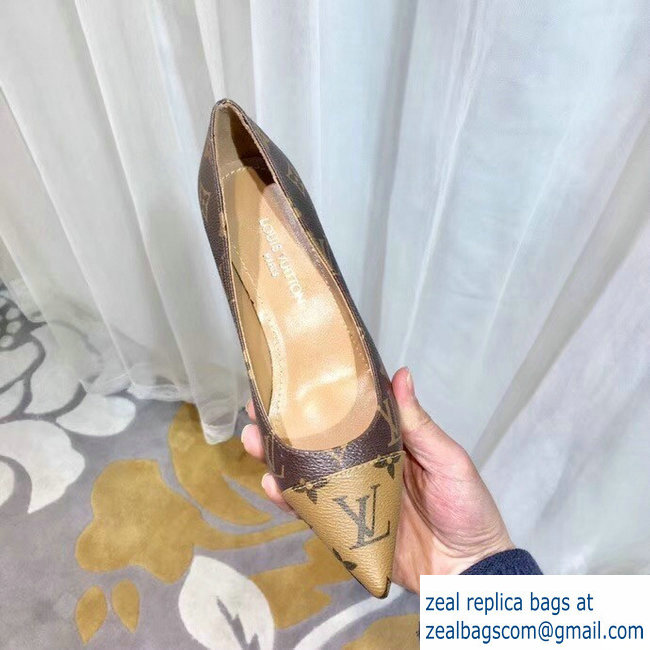 Louis Vuitton Heel 6.5cm Fetish Pumps Monogram Canvas/Reverse