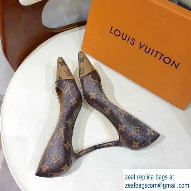 Louis Vuitton Heel 6.5cm Fetish Pumps Monogram Canvas/Reverse