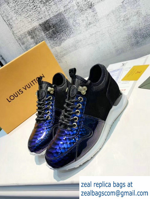 Louis Vuitton Iridescent Fish Scale Pattern Run Away Sneakers 02 2019