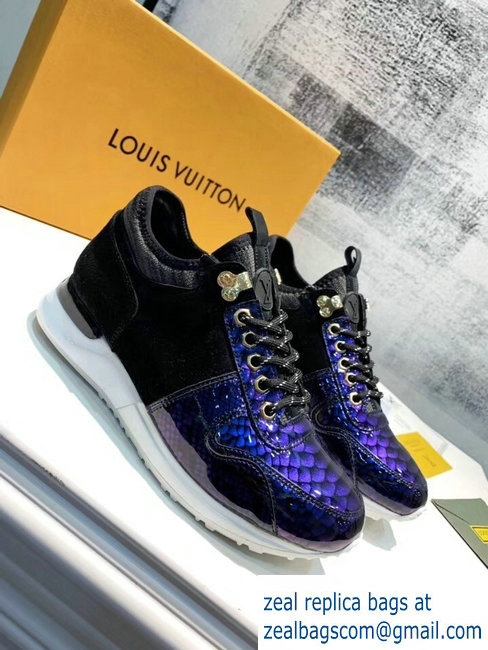 Louis Vuitton Iridescent Fish Scale Pattern Run Away Sneakers 02 2019