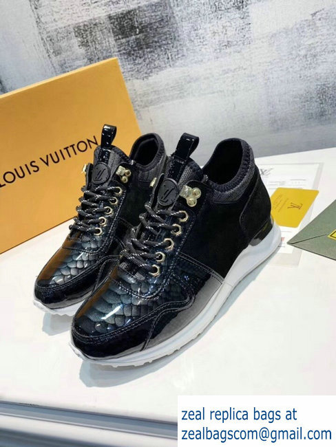 Louis Vuitton Iridescent Fish Scale Pattern Run Away Sneakers 04 2019