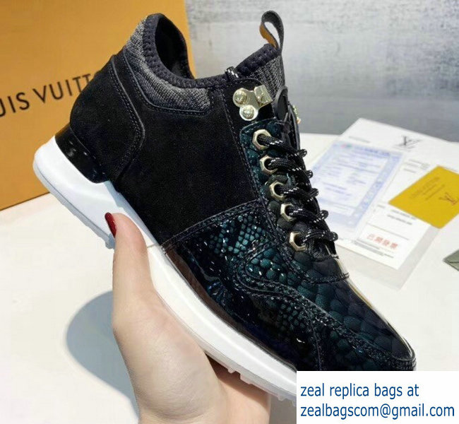 Louis Vuitton Iridescent Fish Scale Pattern Run Away Sneakers 05 2019