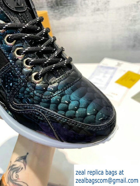 Louis Vuitton Iridescent Fish Scale Pattern Run Away Sneakers 05 2019