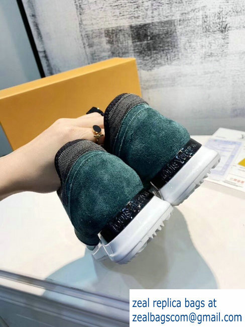 Louis Vuitton Iridescent Fish Scale Pattern Run Away Sneakers 06 2019 - Click Image to Close