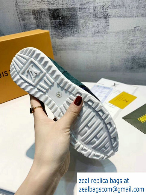 Louis Vuitton Iridescent Fish Scale Pattern Run Away Sneakers 06 2019 - Click Image to Close