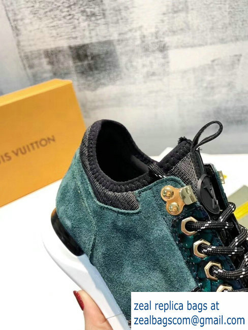 Louis Vuitton Iridescent Fish Scale Pattern Run Away Sneakers 06 2019 - Click Image to Close