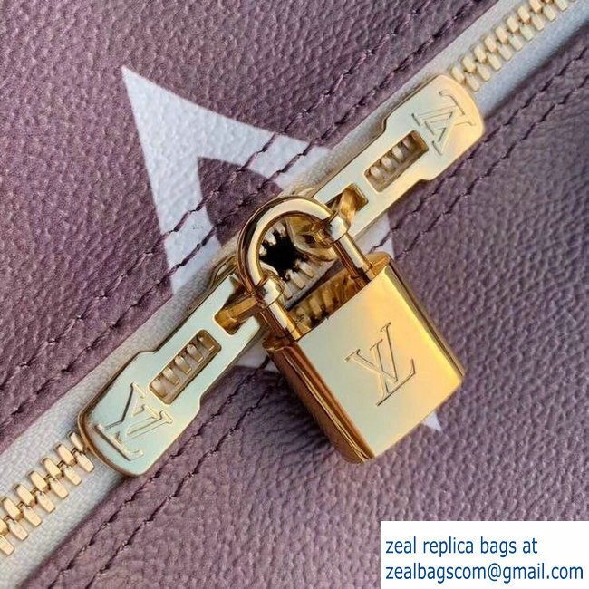 Louis Vuitton Monogram Canvas Speedy 30 Bandouliere Bag M40391 Tan/White/Apricot 2019 - Click Image to Close