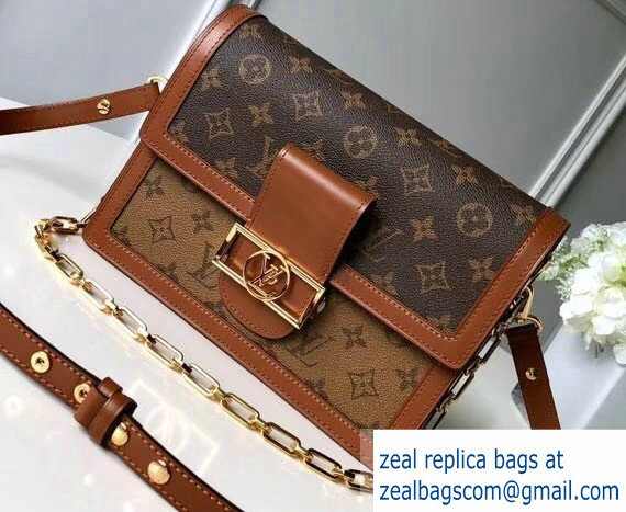 Louis Vuitton Monogram Reverse Canvas Dauphine Bag M44391 2019 - Click Image to Close