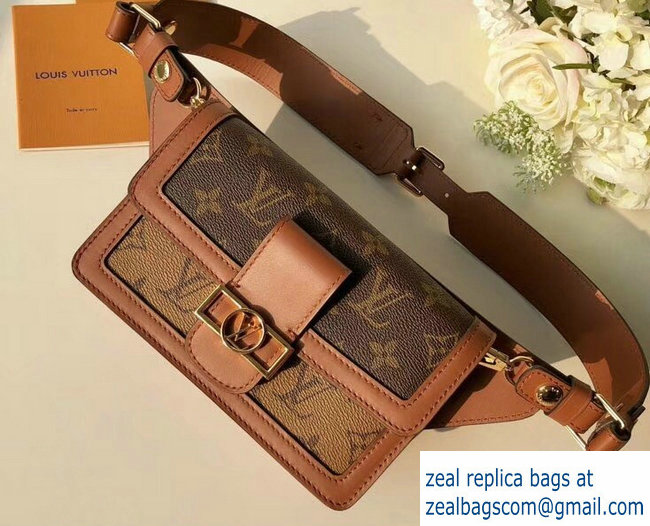 Louis Vuitton Monogram Reverse Canvas Dauphine Chest Bumbag Bag 2019 - Click Image to Close