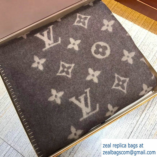 Louis Vuitton Neo Monogram Blanket M70439 Brown - Click Image to Close