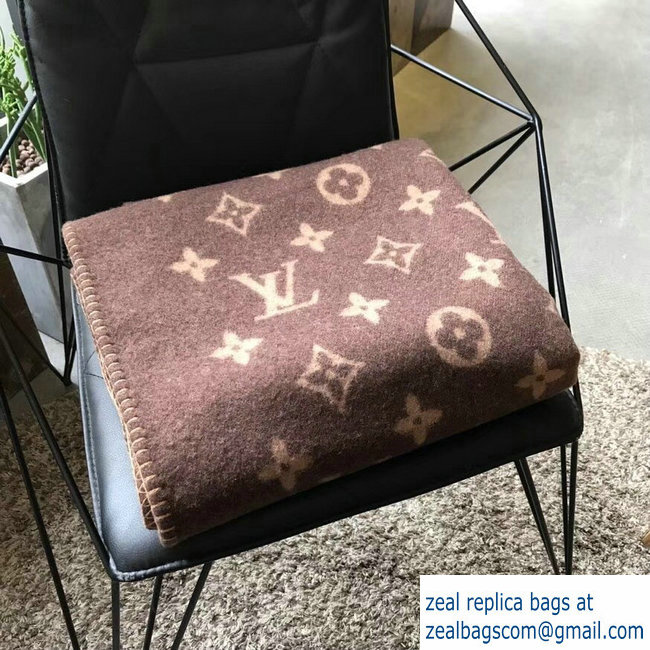 Louis Vuitton Neo Monogram Blanket M70439 Brown