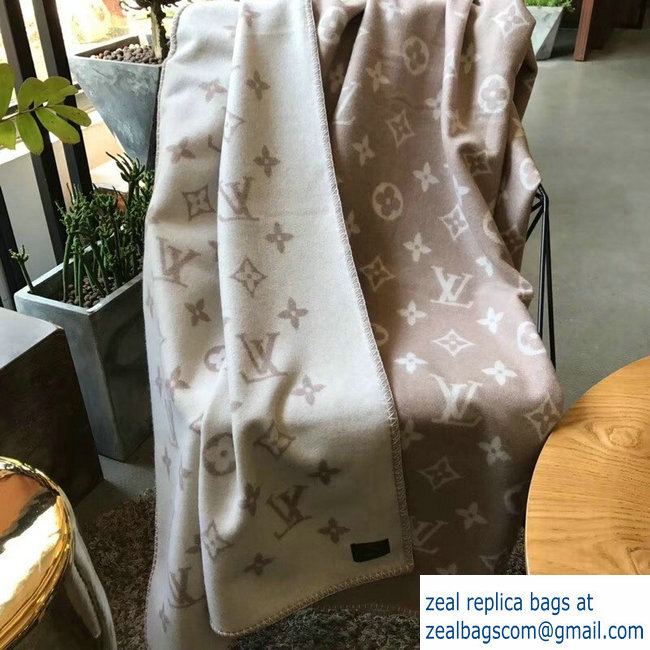 Louis Vuitton Neo Monogram Blanket M70439 Camel