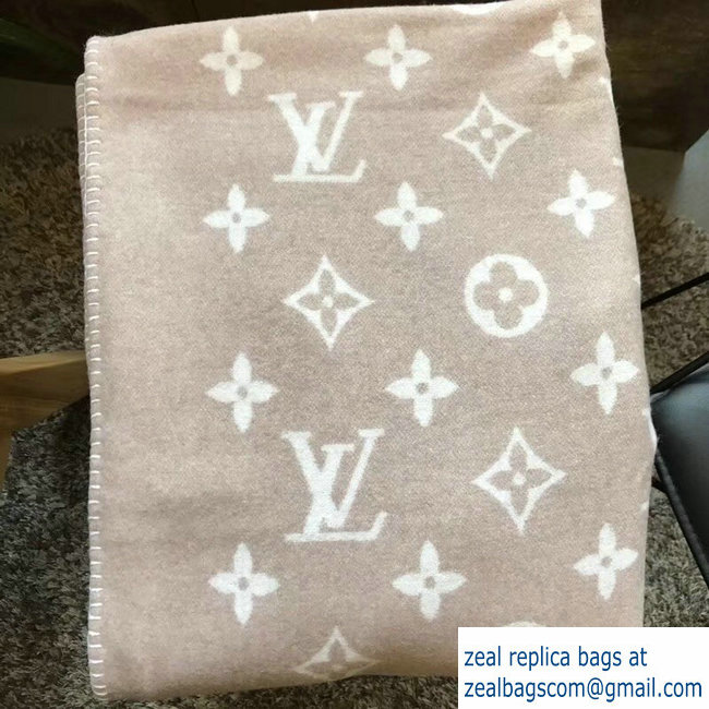 Louis Vuitton Neo Monogram Blanket M70439 Camel