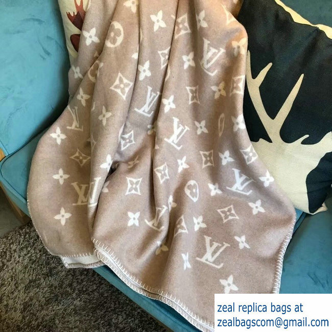 Louis Vuitton Neo Monogram Blanket M70439 Camel - Click Image to Close