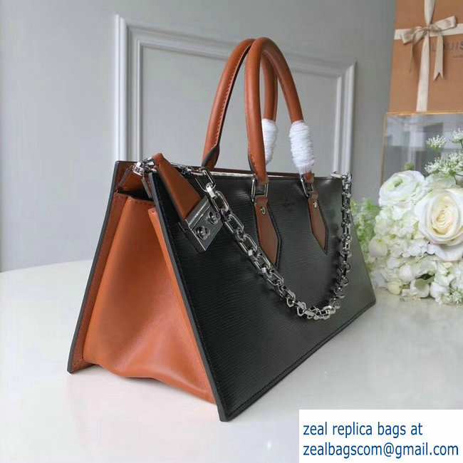 Louis Vuitton Sac Tricot Bag Epi Leather Black M52805 2019