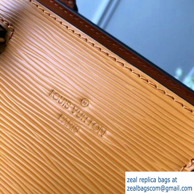 Louis Vuitton Sac Tricot Bag Epi Leather Yellow M52805 2019 - Click Image to Close