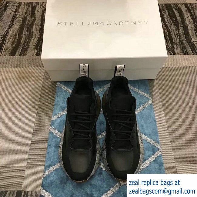 Stella McCartney Eclypse Sneakers Black Spring 2019 - Click Image to Close
