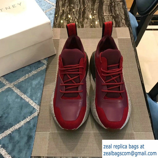 Stella McCartney Eclypse Sneakers Dark Red Spring 2019 - Click Image to Close