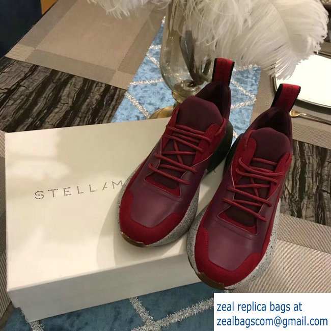 Stella McCartney Eclypse Sneakers Dark Red Spring 2019