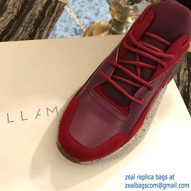 Stella McCartney Eclypse Sneakers Dark Red Spring 2019