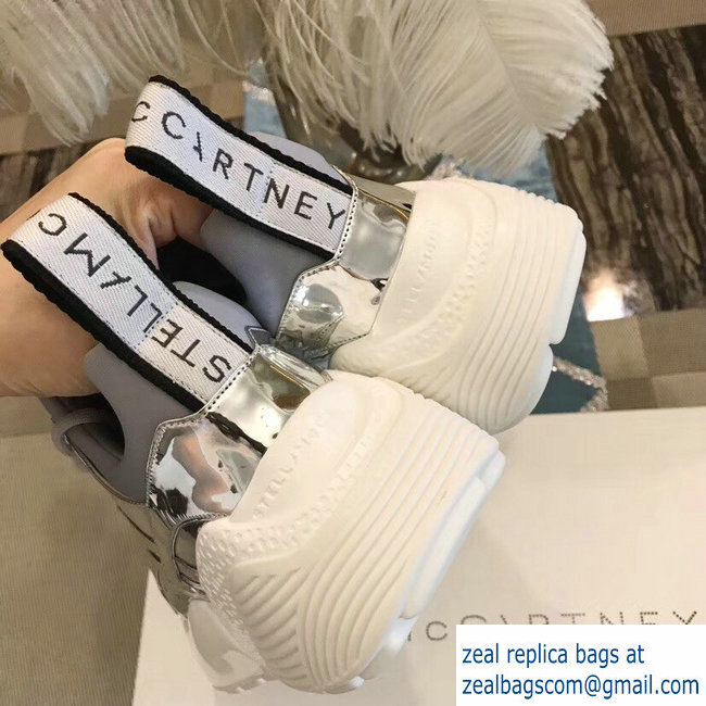 Stella McCartney Eclypse Sneakers Gray/Silver Spring 2019