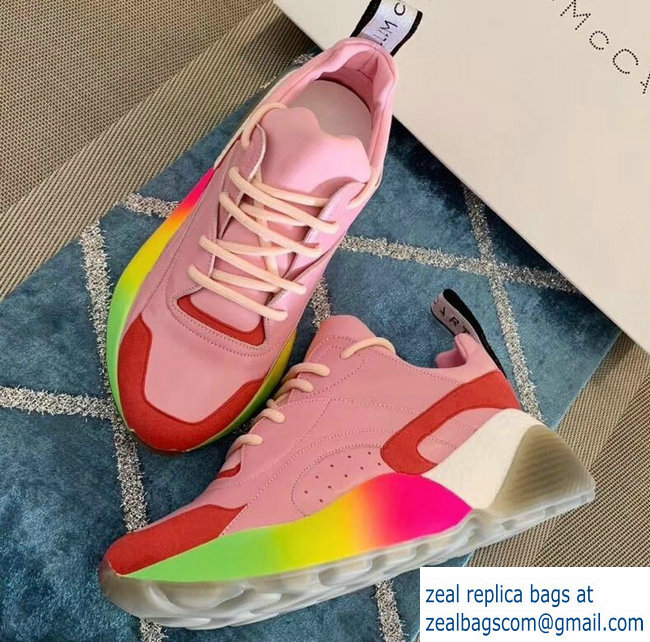 Stella McCartney Eclypse Sneakers Pink Spring 2019 - Click Image to Close