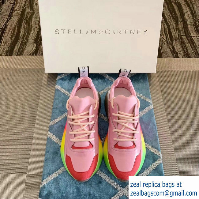 Stella McCartney Eclypse Sneakers Pink Spring 2019 - Click Image to Close