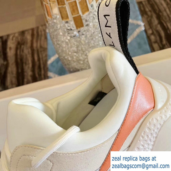 Stella McCartney Eclypse Sneakers White/Orange Spring 2019 - Click Image to Close