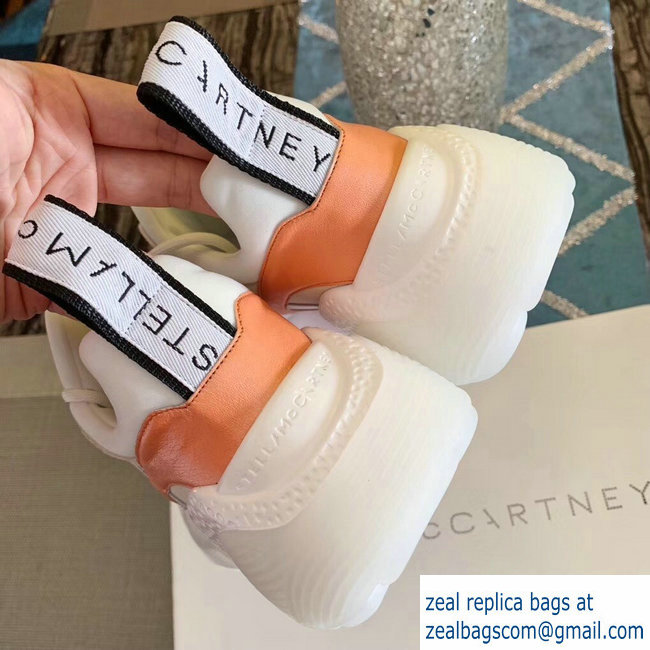 Stella McCartney Eclypse Sneakers White/Orange Spring 2019