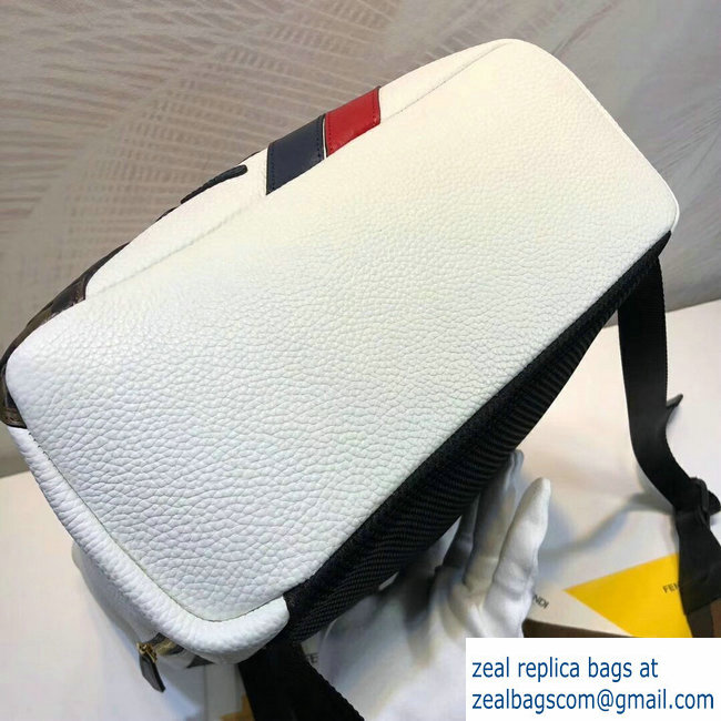 fendi roma multicolor backpack white 2019