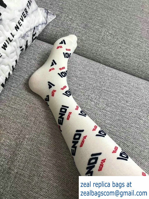 fendi white roma pantyhose 2018