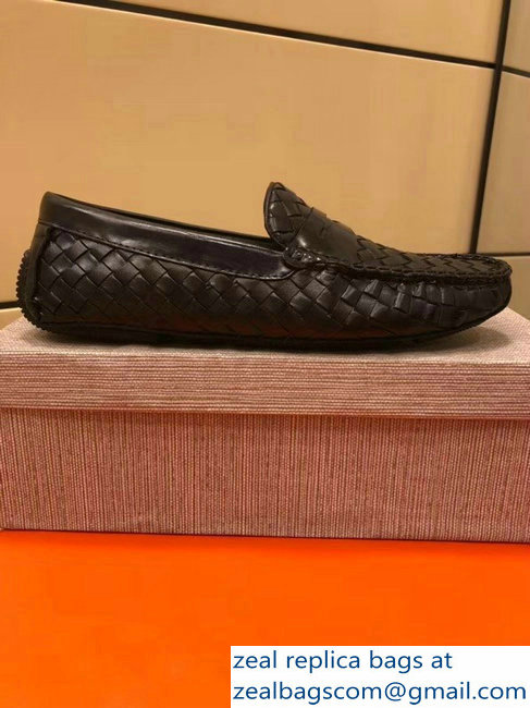 Bottega Veneta intrecciato men's loafers 02