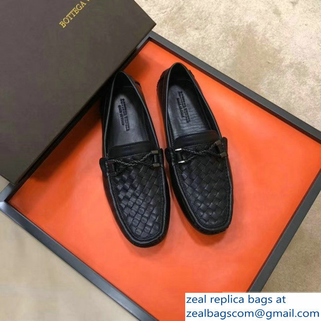 Bottega Veneta intrecciato men's loafers 06