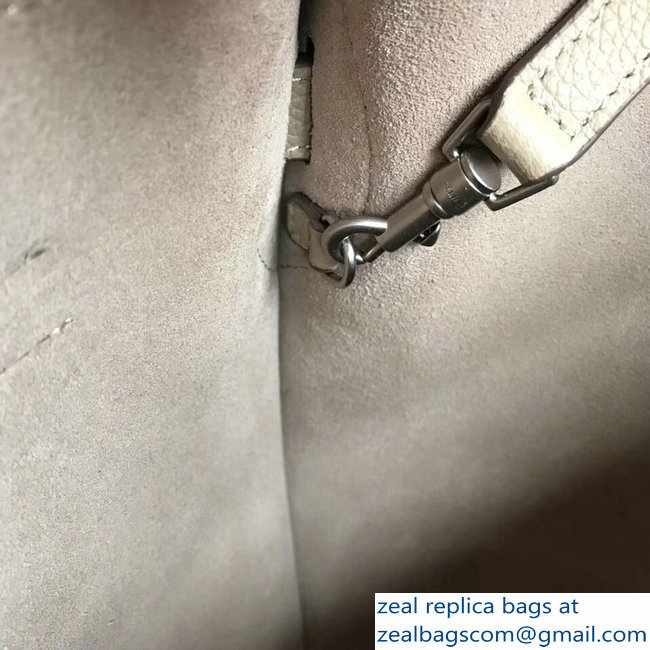 Celine Nano Big Bag Bucket Bag in Grained Calfskin 187243 Beige 2019 - Click Image to Close