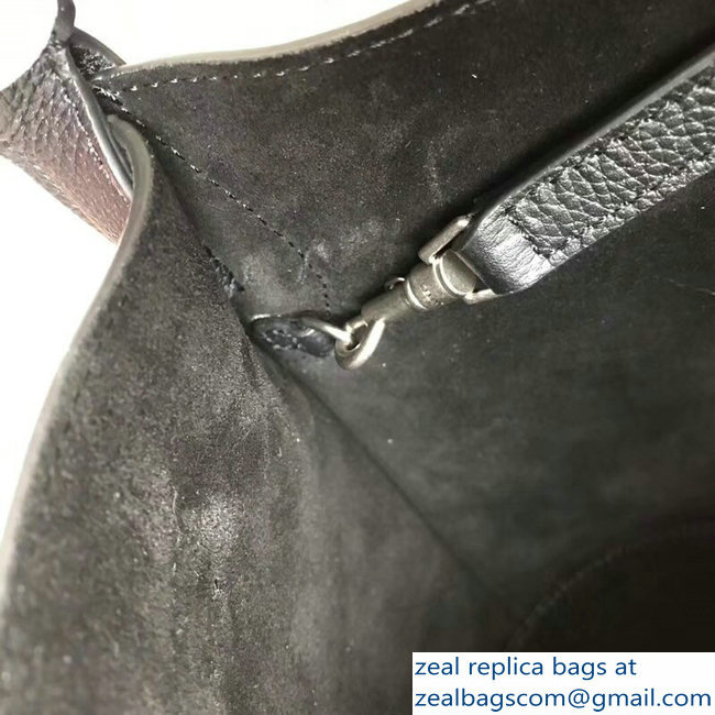 Celine Nano Big Bag Bucket Bag in Grained Calfskin 187243 Black 2019 - Click Image to Close