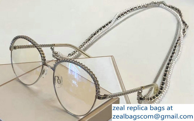 Chanel Pantos Sunglasses with Removable Triple Hanging Chain 07 2019