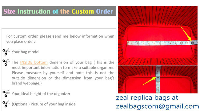Customizable Bag Organizer - Click Image to Close